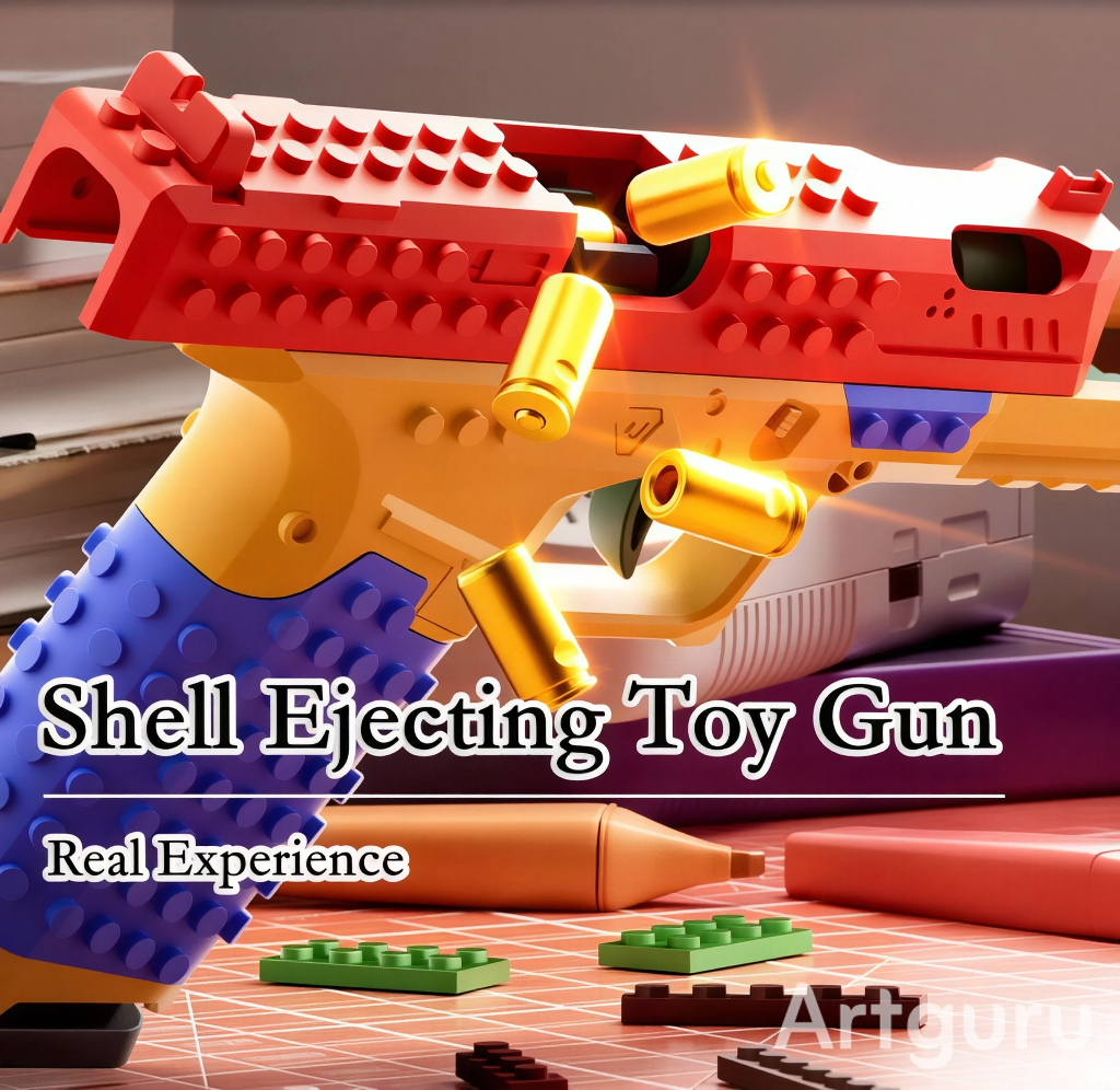 BlockShot™ Pistol - Create your own unique blaster!