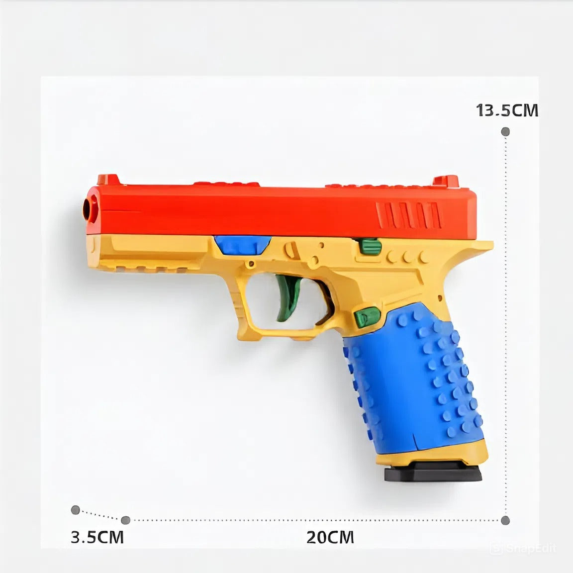 BlockShot™ Pistol - Create your own unique blaster!